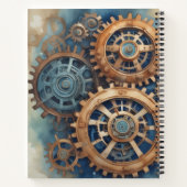 Clockwork Pointe Notizblock (Rückseite)