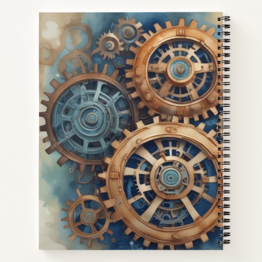 Clockwork Pointe Notizblock (Rückseite)