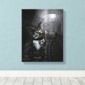 Clockwork Rabbit Leinwanddruck (Insitu (Holzboden))