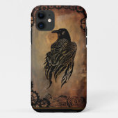 Clockwork Raven Case-Mate iPhone Hülle (Rückseite)