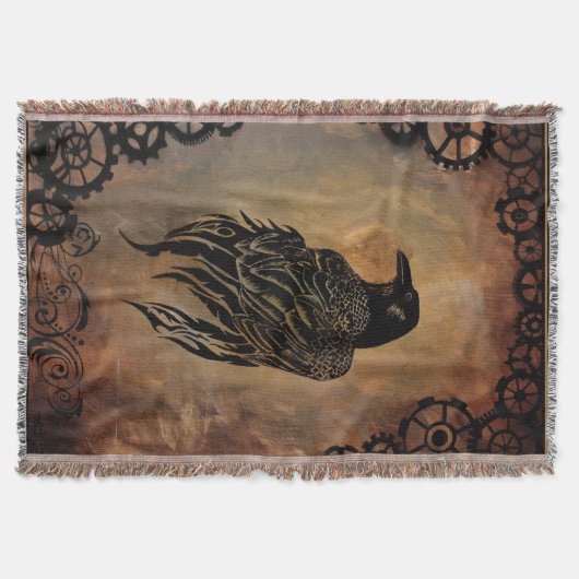 Clockwork Raven Decke (Vorderseite)