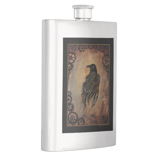 Clockwork Raven Flachmann (Rechts)