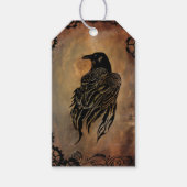 Clockwork Raven Geschenkanhänger (Vorderseite)
