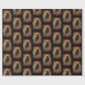 Clockwork Raven Geschenkpapier (Flach)
