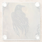 Clockwork Raven Glasuntersetzer (Rückseite)