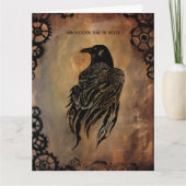 Clockwork Raven Karte (Vorderseite)