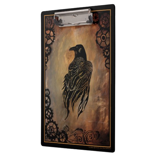 Clockwork Raven Klemmbrett (Links)