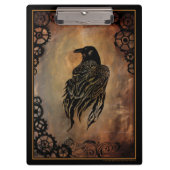 Clockwork Raven Klemmbrett (Vorderseite)