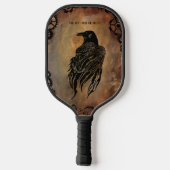 Clockwork Raven Pickleball Schläger (Rückseite)