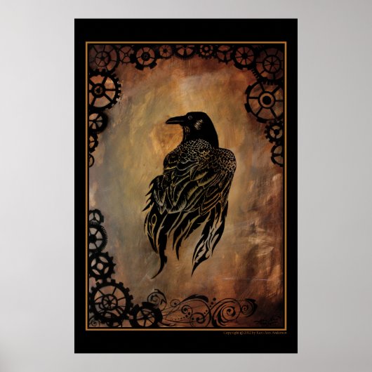 Clockwork Raven Poster (Vorne)