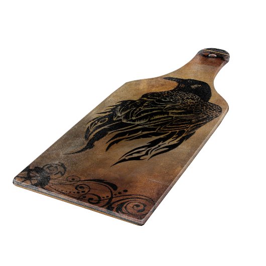 Clockwork Raven Schneidebrett (Ecke)