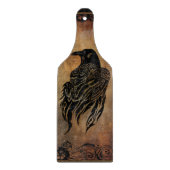 Clockwork Raven Schneidebrett (Vorderseite)