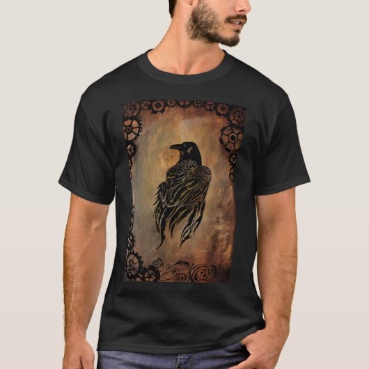 Clockwork Raven T-Shirt (Vorderseite)
