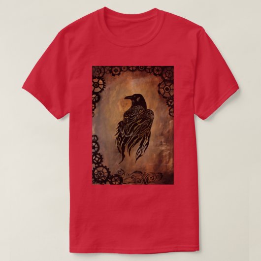 Clockwork Raven TShirtClockwork Raven T-Shirt (Design vorne)