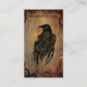 Clockwork Raven Visitenkarte (Vorderseite)