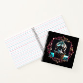 Clockwork Skull Cupcake Notizblock (Innenseite)