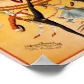 CLODOCHE TROUPE French CircusAct VAUDEVILLE Poster (Ecke)