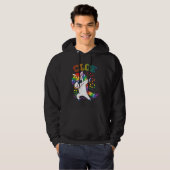 Cloe Dabbing Unicorn Hoodie (Vorne ganz)
