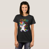 Cloe Dabbing Unicorn T-Shirt (Vorne ganz)