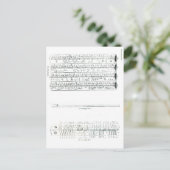Clog Almanac Postkarte (Stehend Vorderseite)