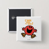 Clog Dancing Mr. Noisy Button (Vorne & Hinten)