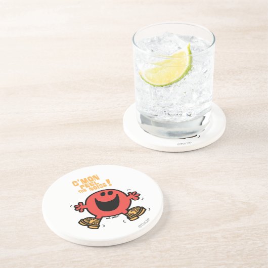 Clog Dancing Mr. Noisy Getränkeuntersetzer (Seite)