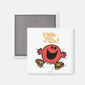 Clog Dancing Mr. Noisy Magnet (Vorderseite/Rückseite)