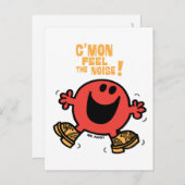 Clog Dancing Mr. Noisy Postkarte (Vorne/Hinten)