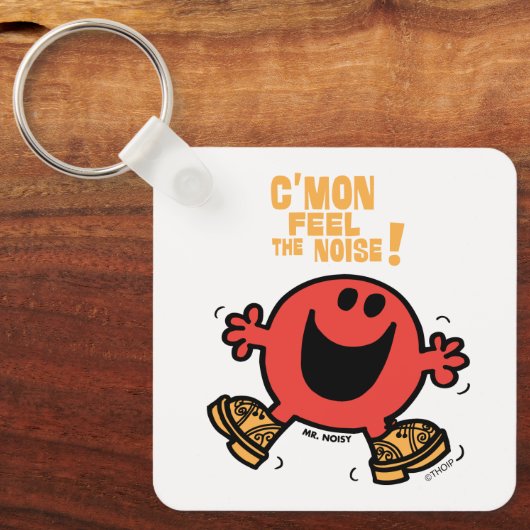 Clog Dancing Mr. Noisy Schlüsselanhänger (Vorderseite)