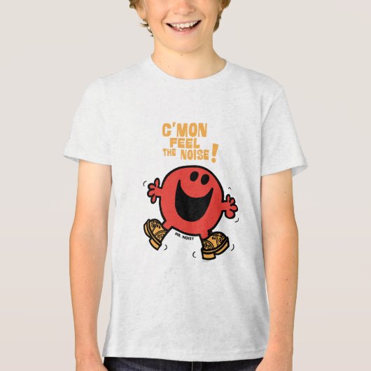 Clog Dancing Mr. Noisy Tri-Blend Shirt (Vorderseite)