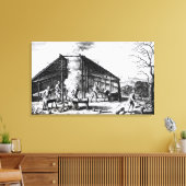 Clog Making Leinwanddruck (Insitu (Wohnzimmer))