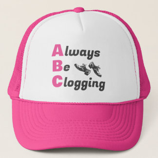Clog-Tänzer müssen immer cloggen Truckerkappe