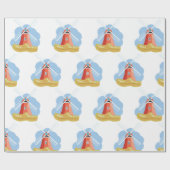 Clog und Windmühle Geschenkpapier (Flach)