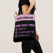 Clogging Triple Threat Dance Choreograph Instructo Tasche (Von Nahem)