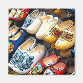 Clogs, Amsterdam, Niederlande/Holland - Magnet (Vorne)