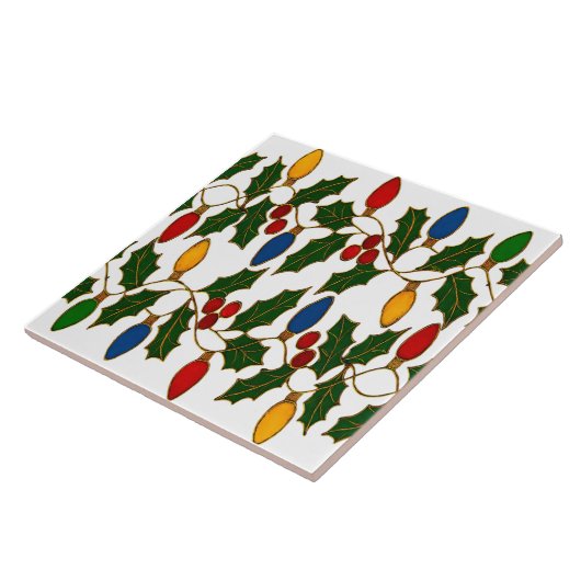 Cloisonne Art Christmas Lights and Holly Fliese (Seite)