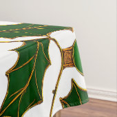 Cloisonne Art Christmas Lights and Holly Tischdecke (Beispiel)