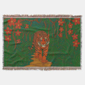 Cloisonne Art Tiger on the Jungle Path Decke (Vorderseite)