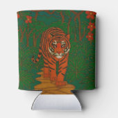 Cloisonne Art Tiger on the Jungle Path Dosenkühler (Rückseite)