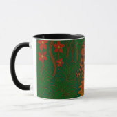 Cloisonne Art Tiger on the Jungle Path Tasse (Links)