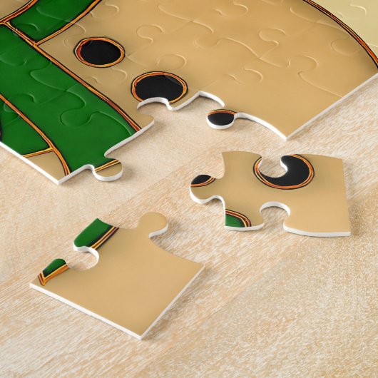 Cloisonne Art Whimsical Forest Classic Christmas Puzzle (Seite)