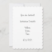 Cloisonne China Patter Asian Oriental Einladung (Rückseite)