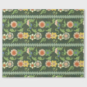 Cloisonne China Patter Asian Oriental Geschenkpapier (Flach)