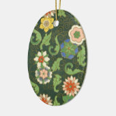 Cloisonne China Patter Asian Oriental Keramik Ornament (Links)