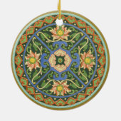 Cloisonne China Patter Asian Oriental Keramikornament (Hinten)