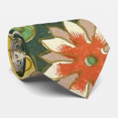 Cloisonne China Patter Asian Oriental Krawatte (Gerollt)