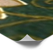 Cloisonne China Patter Asian Oriental Poster (Ecke)