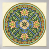Cloisonne China Patter Asian Oriental Poster (Vorne)