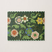 Cloisonne China Patter Asian Oriental Puzzle (Horizontal)