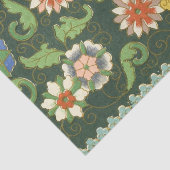 Cloisonne China Patter Asian Oriental Seidenpapier (Ausschnitt)